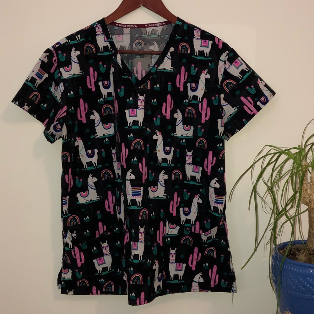Divine Stretch Scrub Top